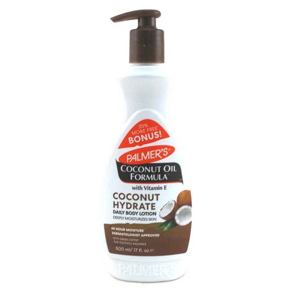 Palmers Coconut Oil Daily Body Lotion Rare Size 17 Fl oz  Vitamin E Green Coffee